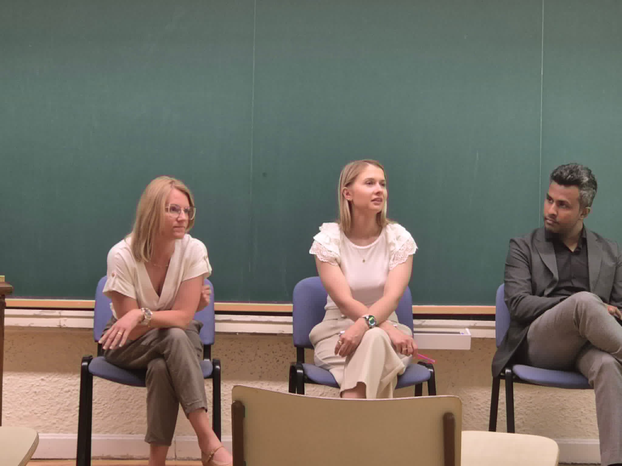 Panel dyskusyjny po wystąpieniu dr Magdaleny Boczkowskiej